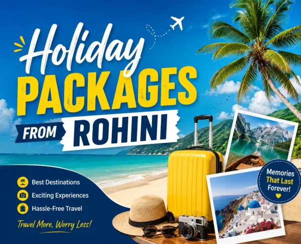 Holiday Packages from Rohini