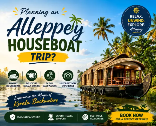Planning an Alleppey Houseboat Trip? Here's why a good Kerala DMC matters more than you think