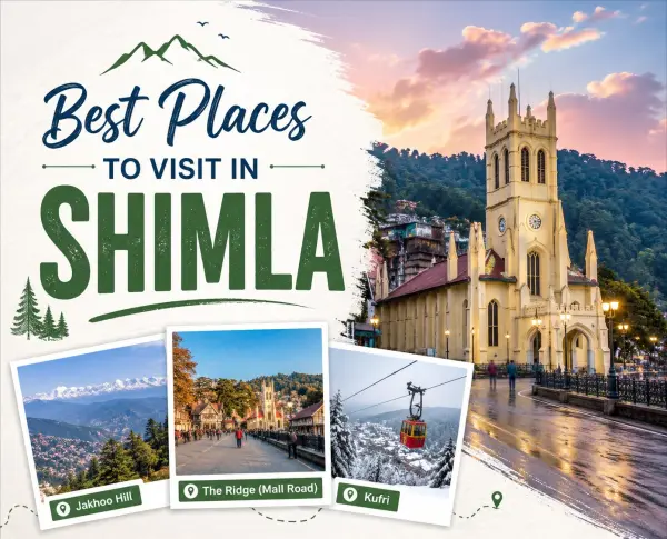 Top 10 places to visit in Shimla